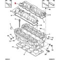 OEM 025865 High Quality Car Accessories Engine Oil Filler Cap Fuel Cover For Peugeot 307 Citroen C4