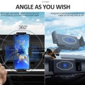 15W Qi Wireless Car Charger Mount Holder Fast Phone Charger for Samsung Galaxy Z Fold 3 2 iPhone 13
