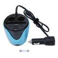 3.1A USB Fast Charge Digital Dual Car Cigarette Lighter Socket Splitter Adapter 12-24V