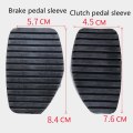 Car Accessories Clutch Pedal Pad Brake Pedal Pad For Peugeot 307 308 For Citroen Senna Picasso