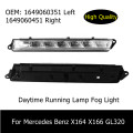 Left Right Daytime Running Lamp Fog Light For Mercedes Benz X164 X166 GL320 GL350 ML63