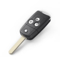 For Honda Acura Civic Accord Jazz CRV HRV Remote Flip Car Key Fob Shell Case 3/4 Buttons 2009-14