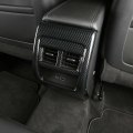 Carbon Fiber Interior Rear Air Outlet Vent Decor Trim For Cadillac XT4 2018 2019 2020