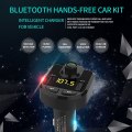 Bluetooth FM Transmitter Wireless In-Car Radio Adapter Music Player Hands-Free Calling Car Kit