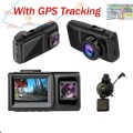 In Car Hidden HD 1080P Infrared Night Vision Driving Recorder With GPS Trajectory