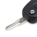 For Renault Megane Dacia Modus Espace Duster Clio 2 Button Flip Folding Remote Car Key Fob Case