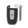 2 Buttons Remote Key Smart Card Shell Case Fit For Hyundai Genesis Coupe Sonata