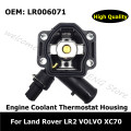 Engine Coolant Thermostat Housing With Gasket For Land Rover Freelander LR2 VOLVO XC70 3.2L 31355151