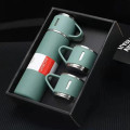 Thermo vacuum insulated flask bottle with cups - 500ml