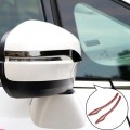 ABS Chrome For Honda Odyssey 2015-16 Rearview Mirror Protector Strip Frame Cover Trim