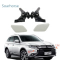 Headlamp Headlight Washer Sprayer Nozzle Jet with Cover Cap For Mitsubishi Outlander 2016-19