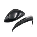 One Pair Gloss Black Side Door Wing Mirror Cover RearView Mirror shell cap For VW Golf MK7 Variant