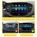 Car Radio Android 2din For LADA Vesta Cross Sport 15-20 DSP GPS Stereo Carplay