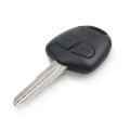 2 Button Remote Car Key Case Cover For Mitsubishi Outlander ASX 2006-2015 434MHZ ID46 Chip