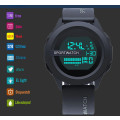 Sport Digital Wristwatch Stopwatch - Light Grey