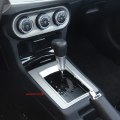 For Mitsubishi Lancer EX Carbon Fiber CVT Automatic Transmission Gear Shift Lever Panel Cover Trim