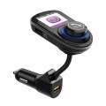 G45 Color Screen Car Bluetooth MP3 Player Car Charger FM Transmitter Phone Speakerphone(Black)