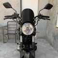 Universal Motorcycle Windshield Wind Deflector For Motorbike 5Inch-7Inch Headlight