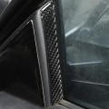 Car Soft Carbon Fiber Inner A-Pillar Decorative Cover Trim For Honda CRV 2007-2011