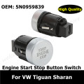 Car Accessories Engine Start Stop Button Switch For VW Tiguan Sharan Ignition Start Switch