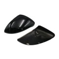 One Pair Gloss Black Side Door Wing Mirror Cover RearView Mirror shell cap For VW Golf MK7 Variant