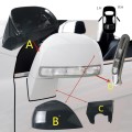 Primed color Rearview Mirror housing Cover Side Mirror Frame Case For Chevrolet Captiva