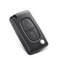 Remote Key Fob For Peugeot 207 307 407 408 308 For Citroen C4 C2 ASK 433Mhz ID46
