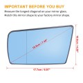 Wing Mirror Glass Heated with Backing Plate LH RH for Mercedes-Benz C W202 E W210 S W140 1994+