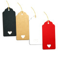 1pc Kraft Paper Tag Labels Card Hang Tag Wedding Party Note - White