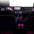 64 Colors Luminous Rear Seat Light Modification Atmosphere LampFor Benz G-Class W464 2019-2022