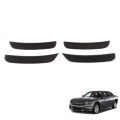 Car Smoked Front Rear Wheel Eyebrow Light Lamp Cover Trim Turn Signal Cover Trim For Dodge Charger
