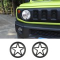 Car Front Fog Light Lamp Decoration Cover For Suzuki Jimny 2019 2020 2021 2022 Exterior Accessories