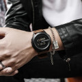 Sport Digital Wristwatch Stopwatch - Brown