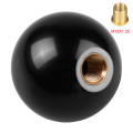 Black 8 Ball Shift Knob for Automatic Gear Shifer, Adapter Size: M10x 1.25
