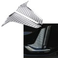 Front Bumper Fog Light Lamp Frame Decoration Cover Trim For Cadillac XT6 2020 2021