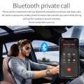 BC46 Bluetooth 5.0 Multi-function Car Bluetooth Earphone, Support Private Call & AUX Output