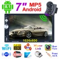 RK-A718 7 inch Universal Android 8.1 Car Radio Receiver MP5 Player, Support FM & Bluetooth