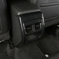 Carbon Fiber Interior Rear Air Outlet Vent Decor Trim For Cadillac XT4 2018 2019 2020