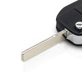 For Peugeot 307 107 207 407 Citroen C1 C2 C3 C4 C5 Modified Remote Entry Key Fob Shell Case