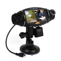 R310 2.7 inch Dual Lens Wide Angle Night Vision HD 720P Video Car DVR, Support TF Card