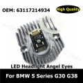 LED Headlight Angel Eyes Control Unit For BMW 5 Series G30 G38 DRL Daytime Running Light Module
