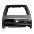 For VW Caddy Touran 2004-16 Front Rear Centre Chrome Console AC Air Conditioning Outlet Vent