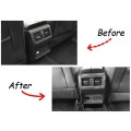 For Nissan Rogue X-Trail X Trail T33 2021 2022 Car Rear Armrest Air Outlet Vent Cover