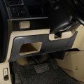 Car Soft Carbon Fiber Main Driving Panel Sticker Cover Trim For Honda CRV 2007-2011