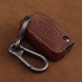 Remote 2 Buttons Car key Leather Styling Case Cover For PEUGEOT 207 307 407 408/CITROEN C2 C3 C4 C5