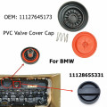 11127645173 11128655331 Car Accessories PVC Valve Cover Cap For BMW F20 F21 F22 F36 G30 G31 X3 X4