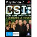 CSI: Crime Scene Investigation - 3 Dimensions of Murder (PlayStation 2)