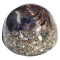Orgonite Small Dome with Rainbow Fluorite
