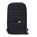 KAKA 851 SLING BAG, CROSSBODY SHOULDER BAGS WITH USB CHARGING PORT - Black