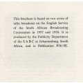 South African Reading in Earlier Days - Varley, D. H.